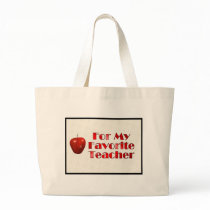 For My Favorite Teacher bags