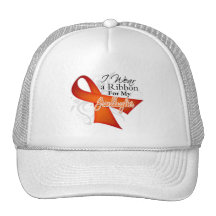 For My Granddaughter - Leukemia Ribbon Trucker Hats