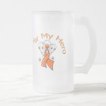 For My Hero Angel Ribbon Leukemia Coffee Mug