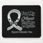 For My Hero My Aunt - Brain Cancer Mouse Pads
