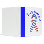 For My Husband Military Patriotic binders