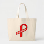 For My Husband (Red Ribbon) Canvas Bag