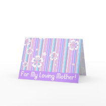 For My Loving Mother! cards