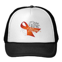 For My Mom - Leukemia Ribbon Hat