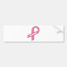 For My Mom (Pink Ribbon) Bumper Stickers
