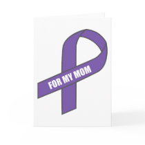 For My Mom (Purple Ribbon) cards