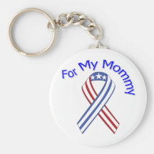 For My Mommy Military Patriotic Key Chain