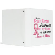 For My Nana Breast Cancer Awareness binders