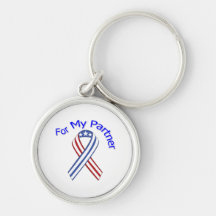 For My Partner Military Patriotic Keychains