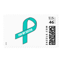 For My Sister (Teal Ribbon) Stamps