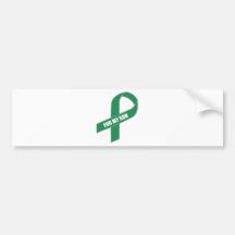 For My Son (Green Ribbon) Bumper Sticker