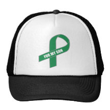 For My Son (Green Ribbon) Trucker Hat