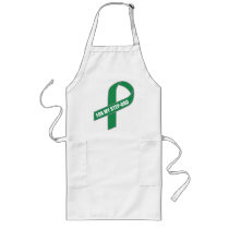 For My Step-Dad (Green Ribbon) Aprons