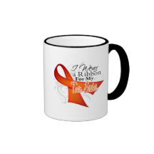For My Twin Sister - Leukemia Ribbon Mugs