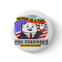 For President buttons by hamsteronapiano For President buttons
