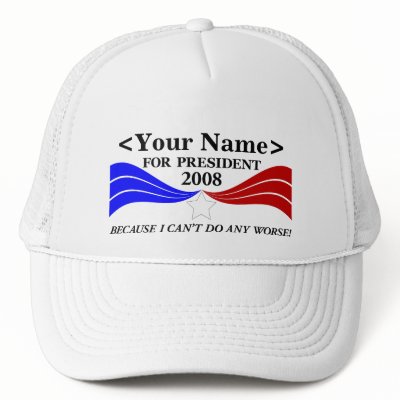... for President Template Trucker Hats by nemos1271