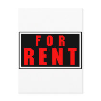 For Rent postcards by CelebrationZazzle For Rent postcards