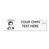 FOR ROMNEY 2012 BUMPER STICKERS