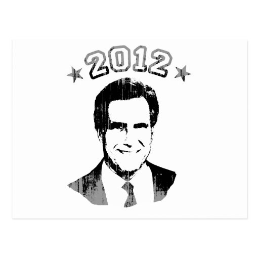 FOR ROMNEY 2012 POST CARDS