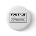 For Sale - Barack Obama's US Senate Seat buttons by LushLaundry For Sale - Barack Obama's US Senate Seat buttons