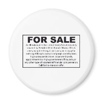 For Sale - Barack Obama's US Senate Seat Fridge Magnets