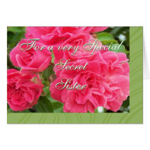 For Secret Sister-customize Greeting Cards
