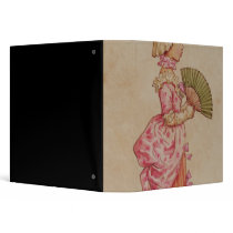 For the Dance, one of a set of 12 illustrations Vinyl Binders