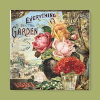For the Garden Magnet Zazzle_magnet For the Garden Magnet Zazzle_magnet