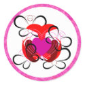 For The Love Of Butterflies Sticker