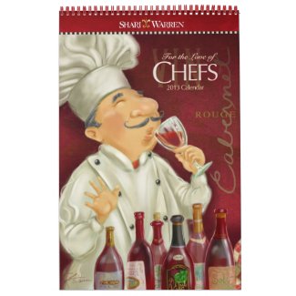 For the Love of CHEFS Calendar 2013