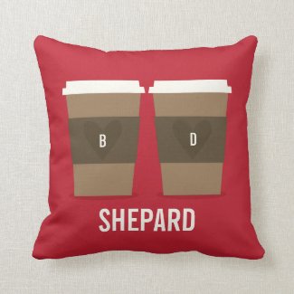 For the Love of Coffee Pillow