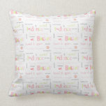 For the love of dance throw pillows