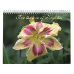 For the love of Daylilies calendars