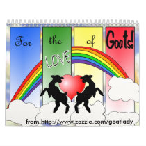 For the Love of Goats Goat Collectors Calendar