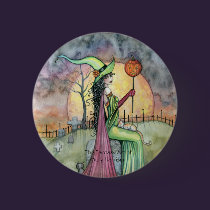 For the Love of Halloween Button Pin buttons
