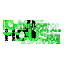 For The Love of House Poster posters by beatfreak For The Love of House Poster posters