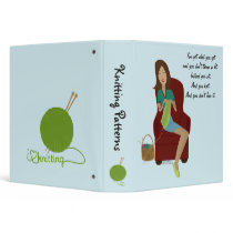 For the Love of Knitting Binder 1.5"