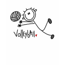 For the Love of Volleyball t-shirts by stick_figures For the Love of Volleyball t-shirts