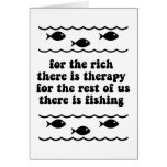 For the rich there is therapy cards