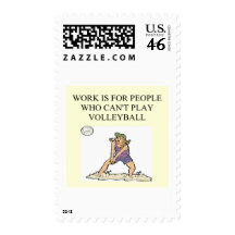 for the volleyball player stamp