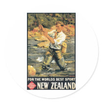For the World's Best Sport New Zealand Stickers