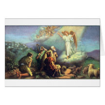 For Unto Us a Child is Born! Greeting Cards