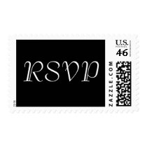 For Wedding RSVP Postcards postage by White_Wedding For Wedding RSVP Postcards postage