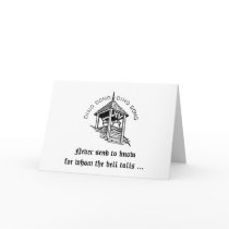For Whom The Bell Tolls Birthday cards by myelves For Whom The Bell Tolls Birthday cards
