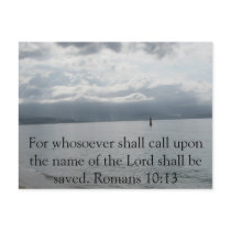 For whosoever shall call upon the name of the Lord Post Cards