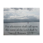 For whosoever shall call upon the name of the Lord Post Cards