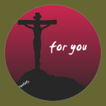 "For You" Christian Sticker