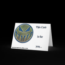 For You Greeting Card by machete For You Greeting Card
