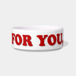 For You My Queen Cat Water Bowls