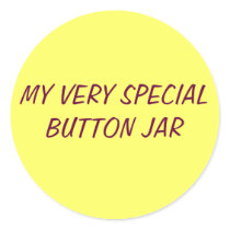 FOR YOUR BUTTON JAR stickers